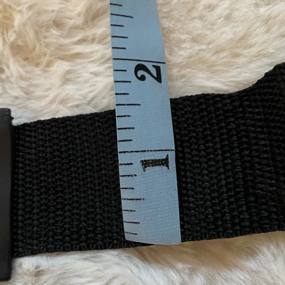Black Adjustable Men's Woman’s Bag Shoulder Strap